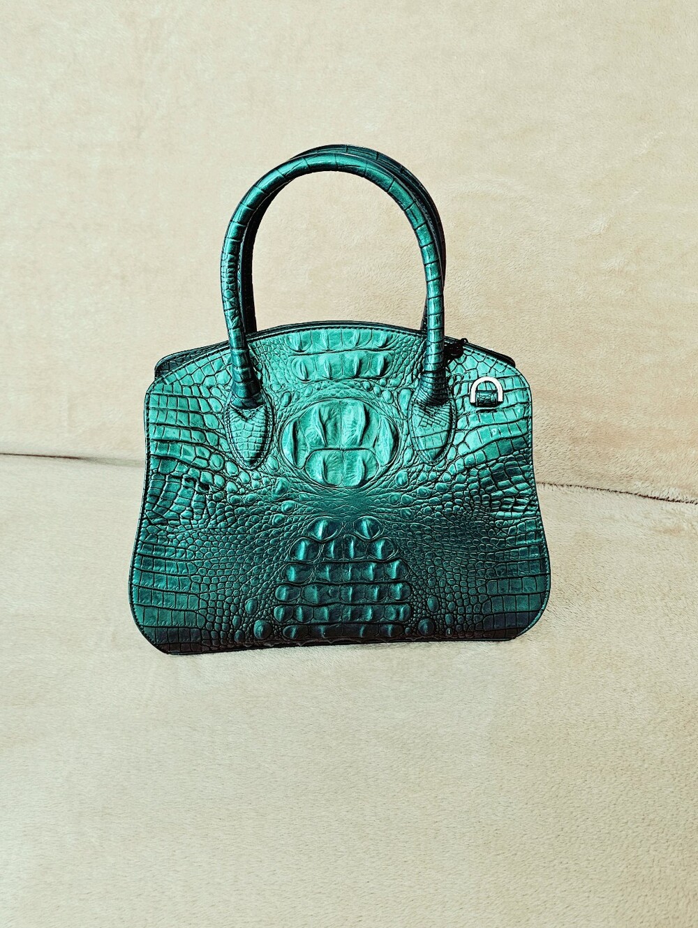 NWT Brahmin MYSTIC GREEN Rosetta w/Cordelia Wallet - Picture 7 of 16